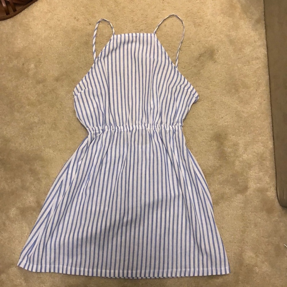 Tie back summer dress